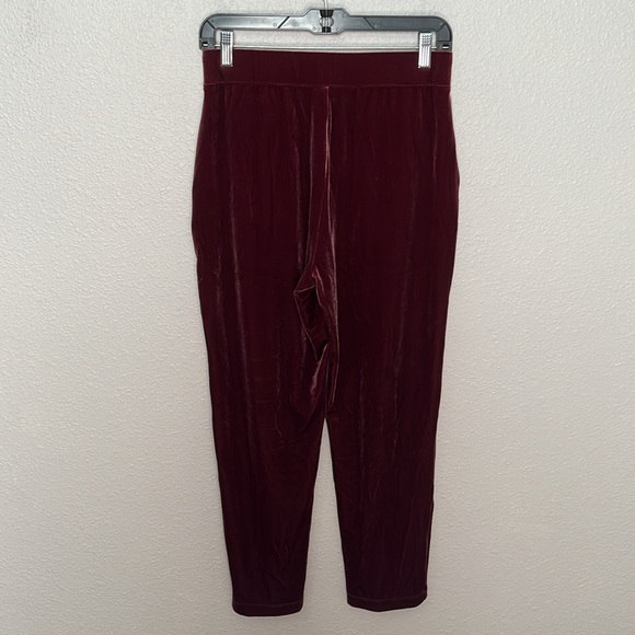 Loft Velvet Pull On Pant Slim Pant Size 6 - Picture 8 of 9